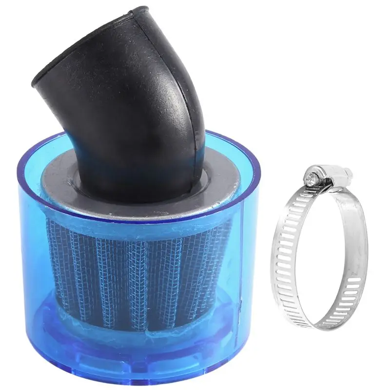 Eco-Friendly 35Mm Air Filter Cleaner 45 Degree Bend Splash Proof Plastic Cover Waterproof Motorcycle 50Cc 110Cc 125Cc ATV Quad S