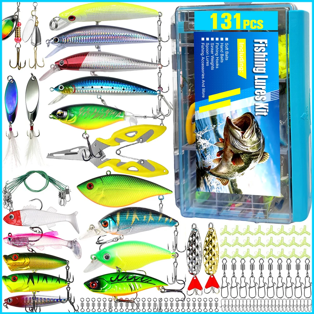 Kit Señuelos Thornsline para Pesca de Lubina y Trucha Agua Dulce - imagen 3