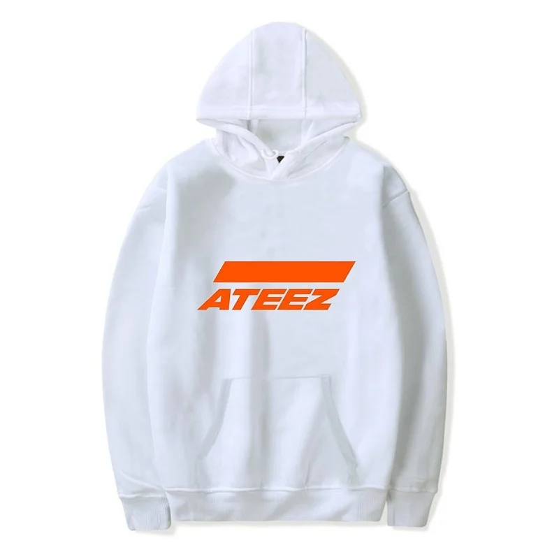 

Korean Team Kpop A-ATEEZs Print Hoodies Teenager Casual Loose Sweatshirts Fashion Cute Streetwear Pullovers Hip Hop Hoodies