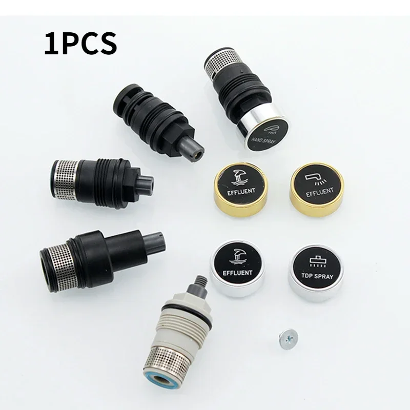 Bath Thermostatic Faucet shower switch  Valve Core cartriage shower valve cartridge Button Type Recessed Shower Valve Core