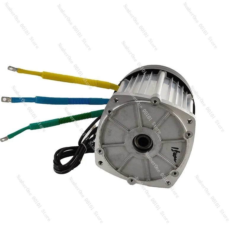 High Power Brushless DC Motor Square Wave Differential Motor for Electric Vehicle DIY Drive Motor High Torque Energy Efficient