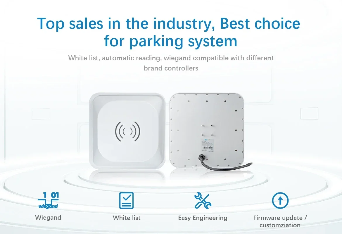 Hopeland S100 Series Rfid Reader Java SDK ISO18000-6C EPC E-parking 9dBi هوائي قارئ Rfid سعر أقل قارئ العلامات المتكاملة #6