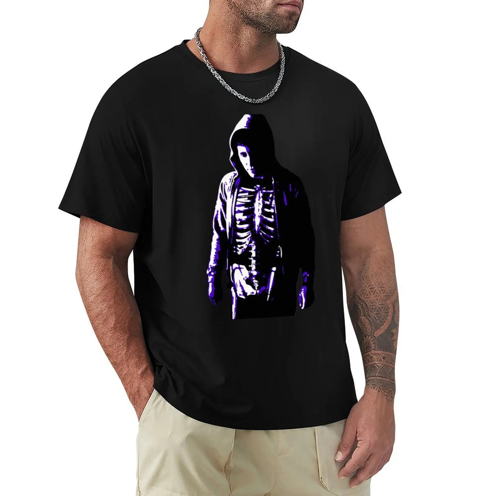 

Donnie Darko Skeleton T-Shirt hippie clothes shirts graphic mens cotton t shirts