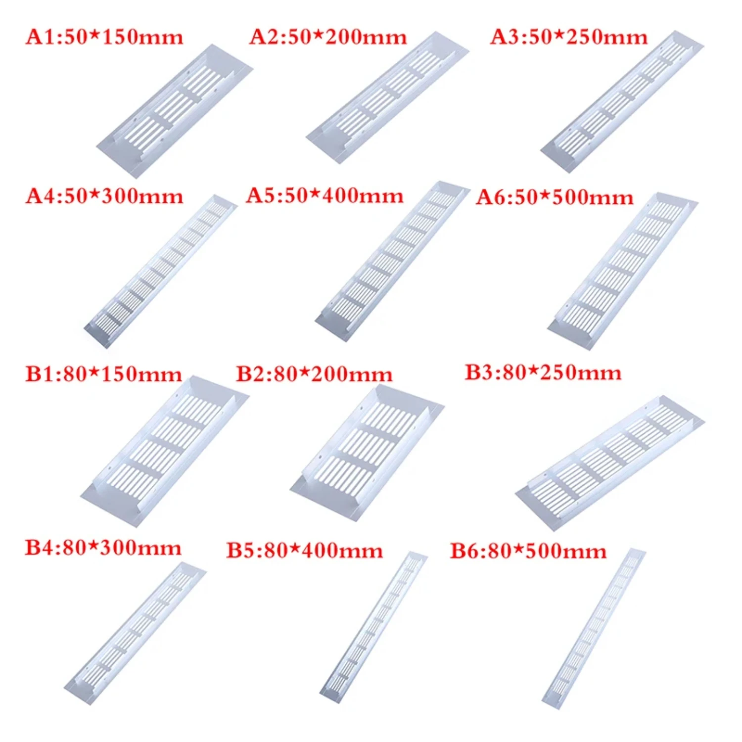 1-częściowe otwory wentylacyjne ze stopu aluminium Blacha perforowana Płyta wentylacyjna Kratka wentylacyjna Odpowiednie szafki, szafy, szafki