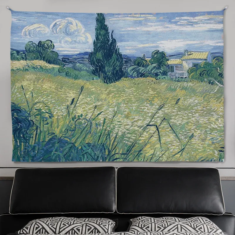 VIKAMA Van Gogh Masterpiece Tapestry, Suitable For Living Rooms, Bedrooms, And Offices. Durable And Washable Home Decor.