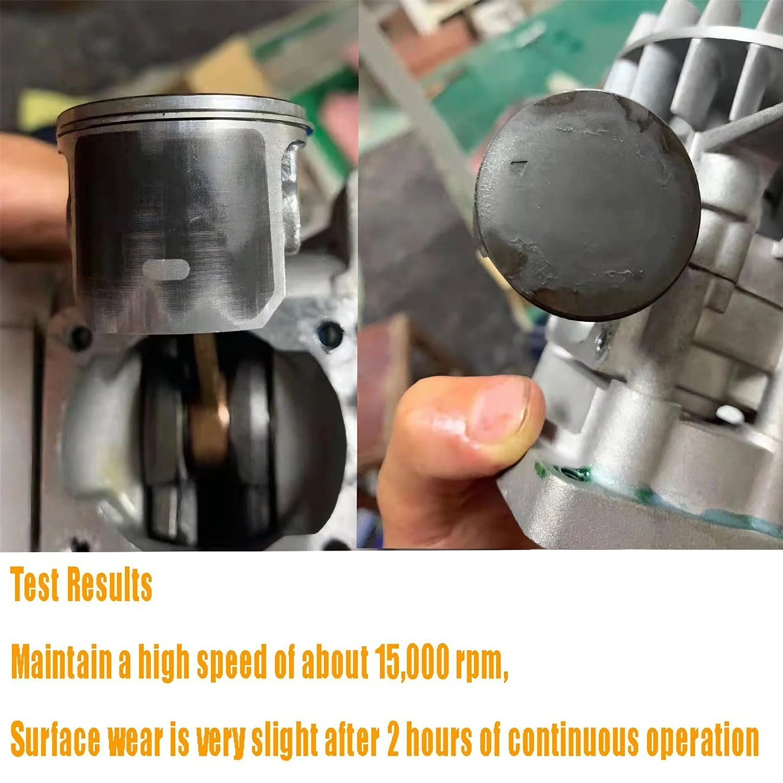 FLMLF RC Car Piston Kit 32mm~39mm High Performance Pistons for 23CC~36CC Zenoah CY for 1/5 HPI Baja 5B FG LOSI 5IVE T Goped