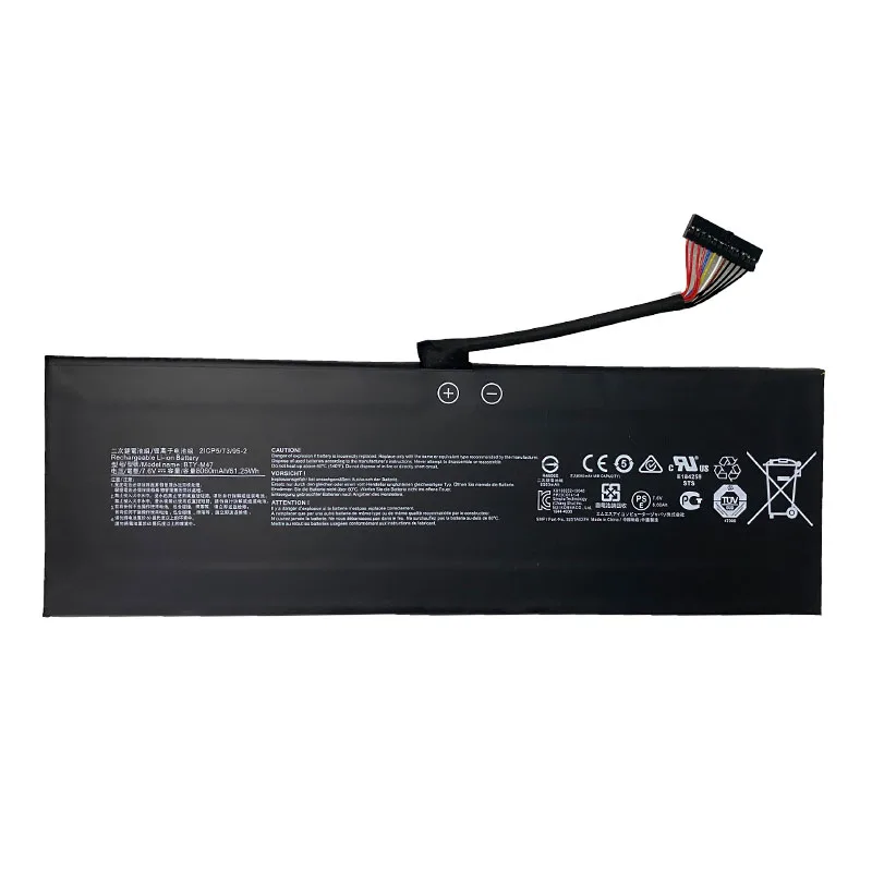 Imagem -03 - Bateria do Portátil para Msi Gs40 Gs43 Gs43vr 6re 6qe 2icp5 73 952 Ms14a3 Ms-14a Bty-m47