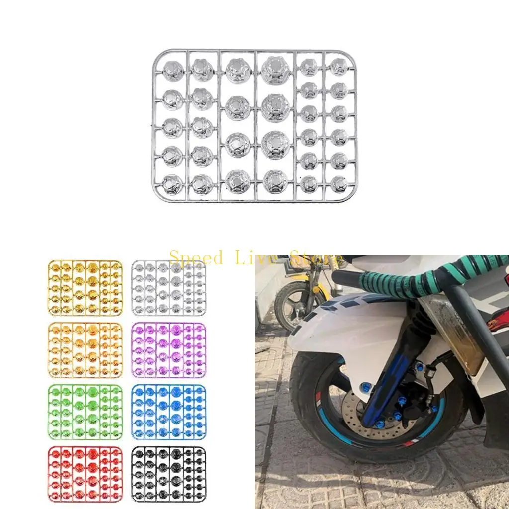 

547c мотоциклетные винты с крышками с болтовыми гайками крышка винты крышки аксессуаров