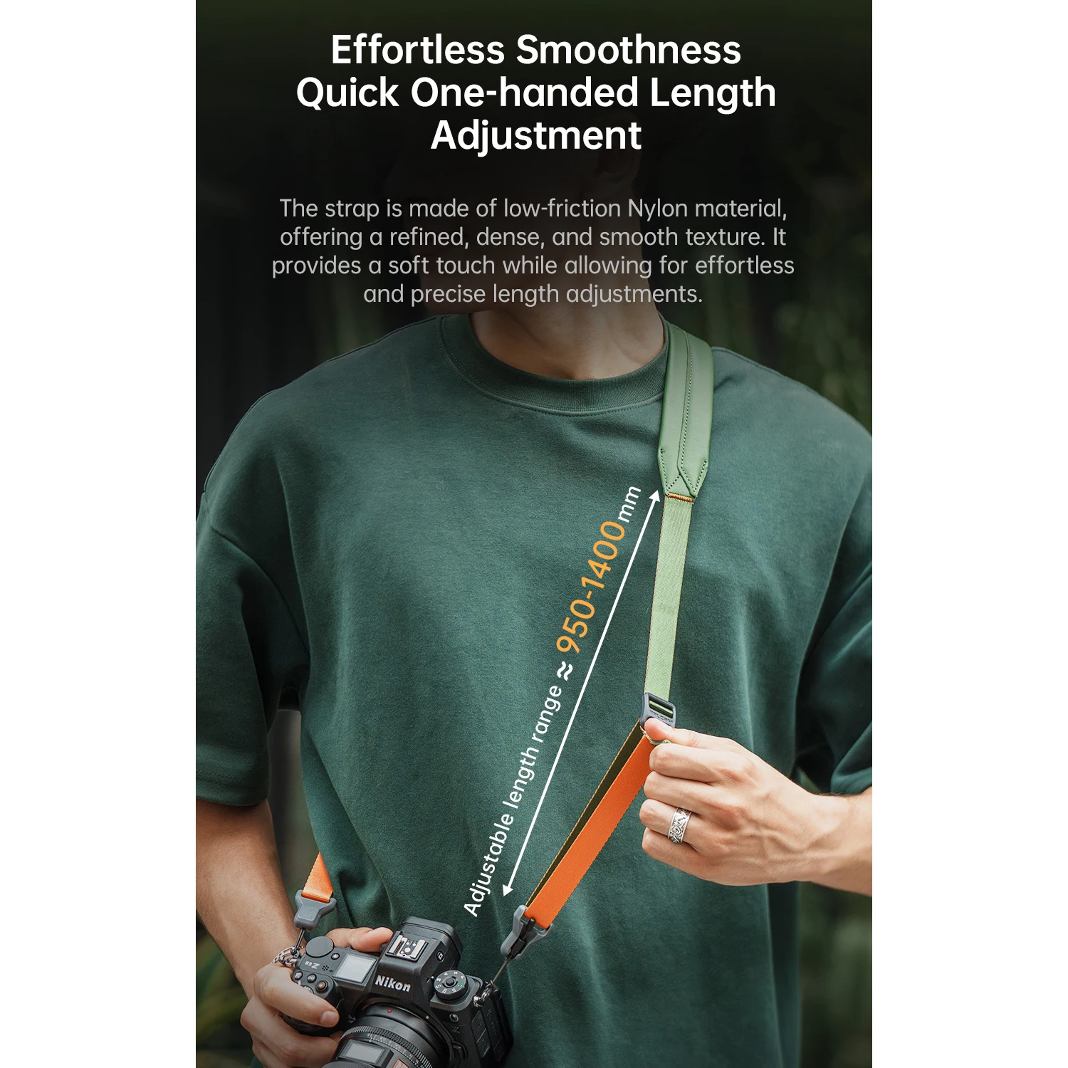 FALCAM MAGLINK Fivela magnética rápida Alça de ombro para câmera de liberação rápida Clássico V2 para Nikon Canon Sony Fuji Lumix Mirrorless