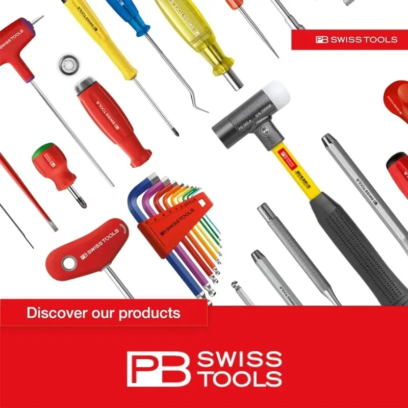 PB Swiss Tools Anti-Static Magnetic Interchangeable Bit Long Handle Screwdriver, PB 8451.10-100 M ESD