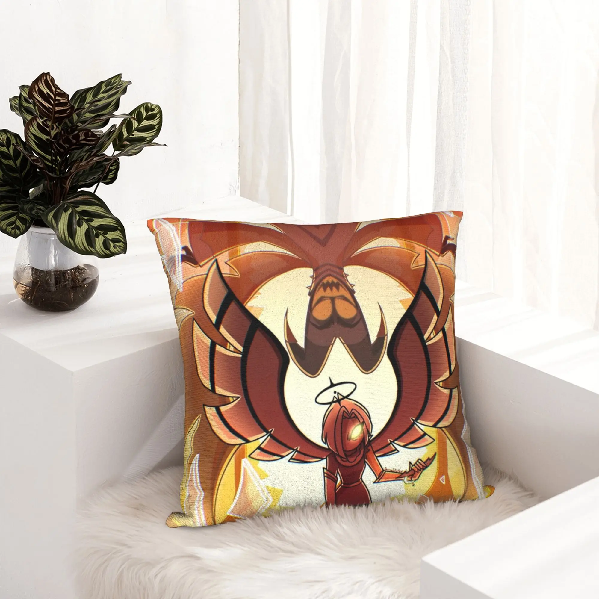 Gravity Hazbins Hotels Pillowcase Printed Polyester Cushion Cover Decor  Pillow Case Cover Home Square 18''