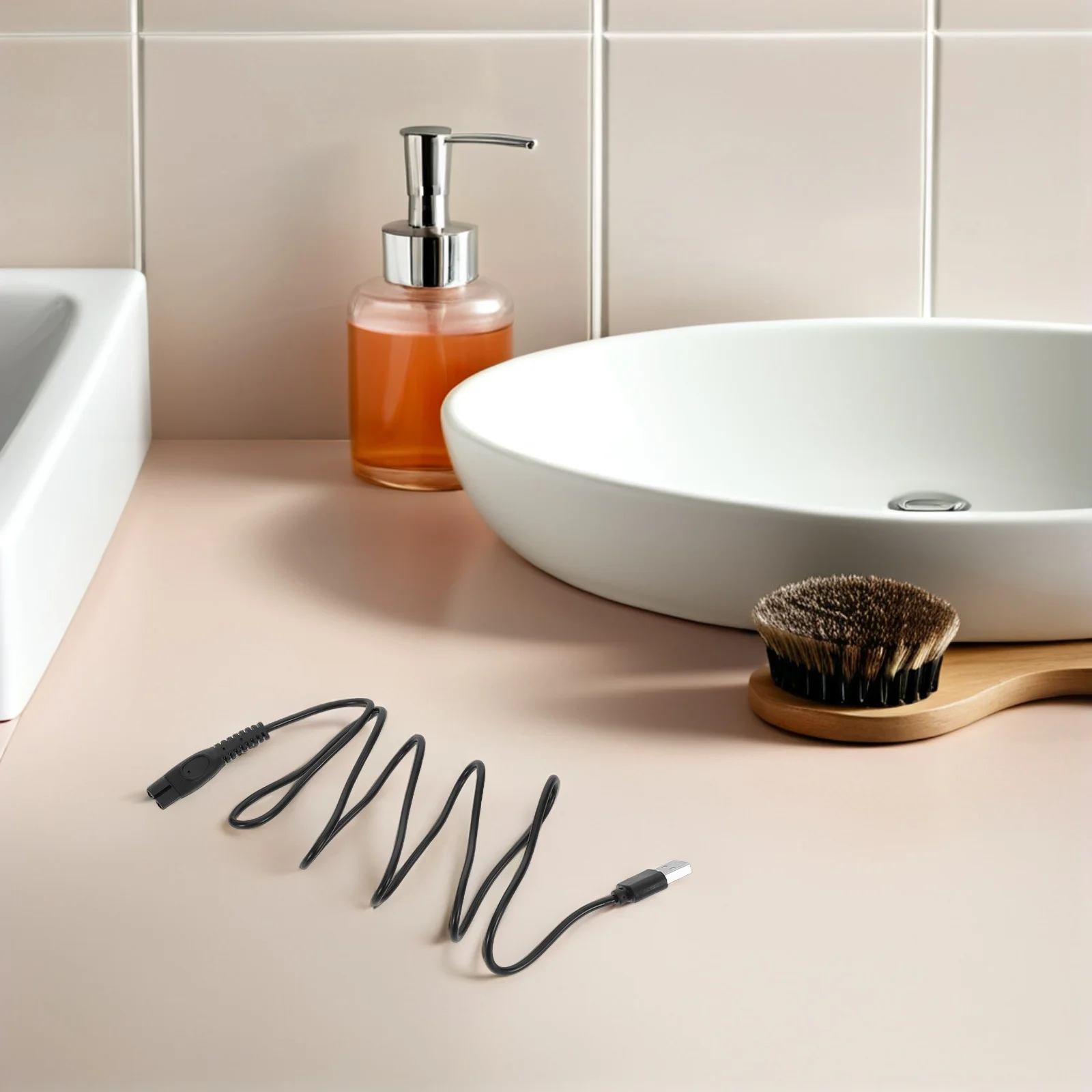 

5Pcs USB Charging Cable Shaver Power Adapter Compatible S1113 S1213 S1112 Trimmer Charging Cord