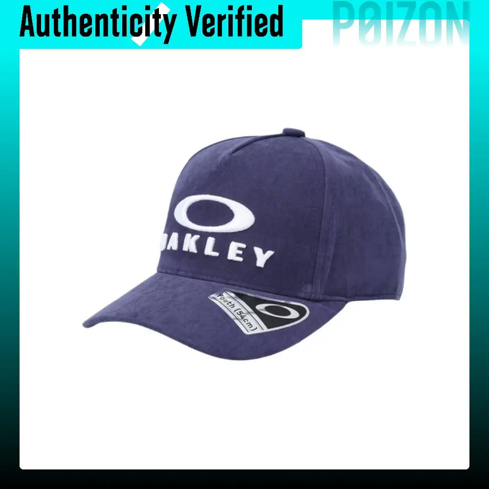 casquettes-de-baseball-en-polyester-oakley-pour-enfants-bleu-marine-fos901904-67z