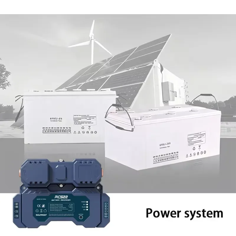WIFI 4G BT Battery Capacity Indicator Load Tester Digital Solar Cell Monitor Sampling Module for Power System Testing view 4
