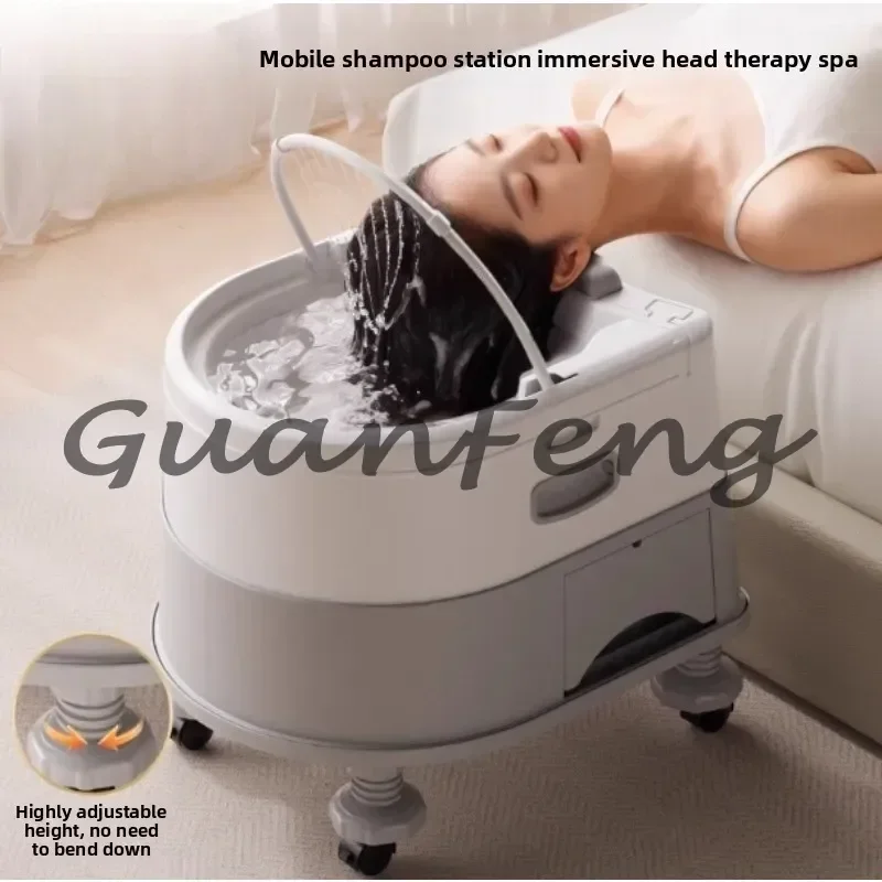 Washbasin, circulation, shampoo tool, recliner, bed rest
