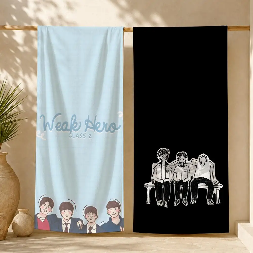 Weak Hero tv Towel ultra-fine fiber quick drying absorbent towel, beach swimming vacation beach towel