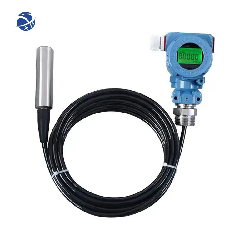 

YUNYI YUNYI LED Input type liquid level transmitter IP65 4-20mA Water Fuel Liquid Level Transmitter Sensor Float Measuring Instr