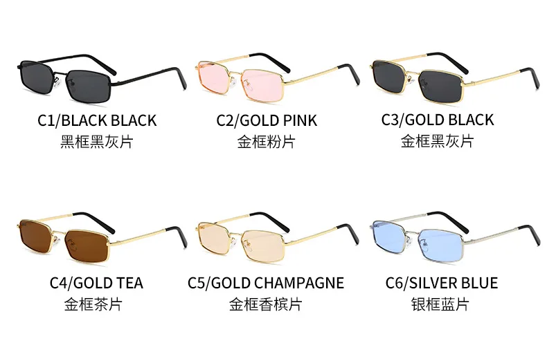 Amerikanischer Vintage-Sonnenbrillen-Stil aus Metall mit schmalem Rahmen, geeignet für Korrektionsgläser, Old-Money-Style Sonnenbrille – Detail 7
