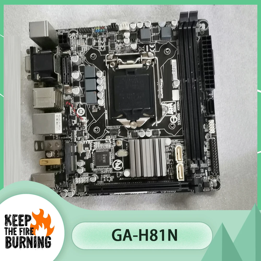 

Mini-ITX 17*17CM Motherboard H81 LGA1150 DDR3 GA-H81N