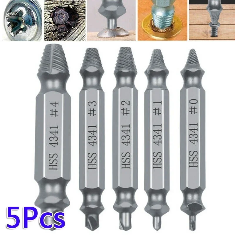 

Delysia King 5pcs/set Broken Screw Extractor