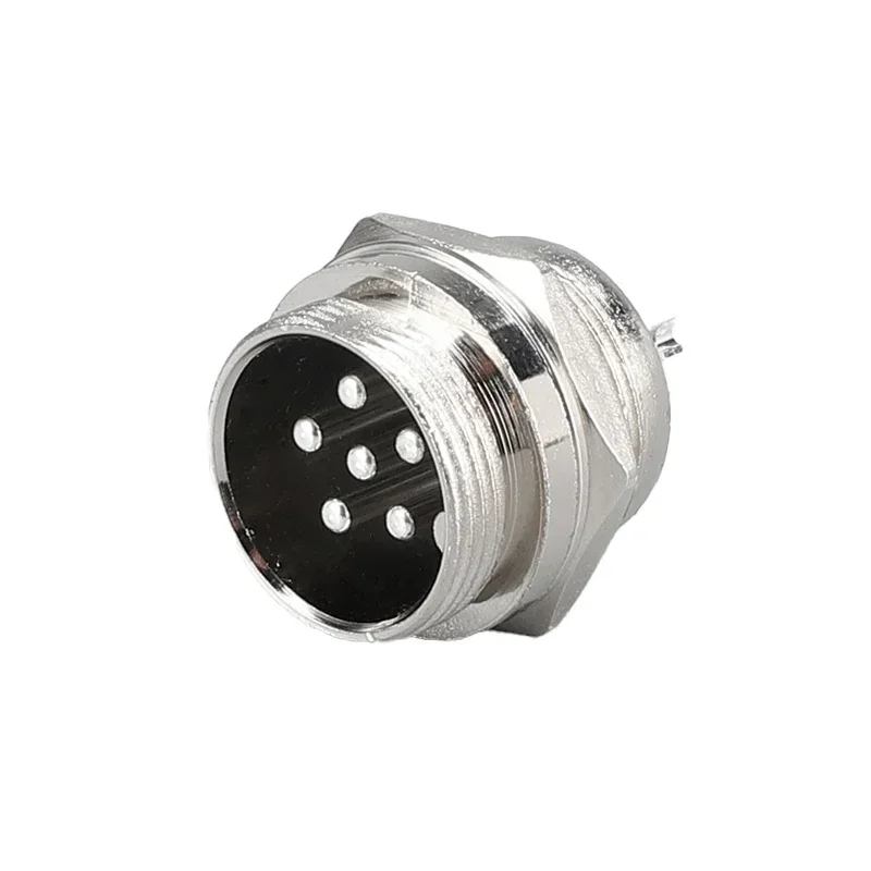 10 sets GX16 metal aviation socket 2/3/4/5/6/7/8/9/10pin electric cable terminal fixed type and butt mobile type Female&male