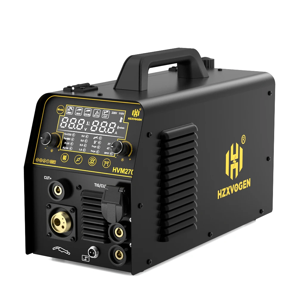 

HITBOX MIG Co2 Gas , MIG Gasless, MMA, TIG, Plasma Cut Multi Function Welding Machine Can Weld Aluminum