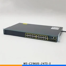 For CISCO WS-C2960S-24TS-S 24 Port Gigabit 4SFP Optical Port Management Network Switch