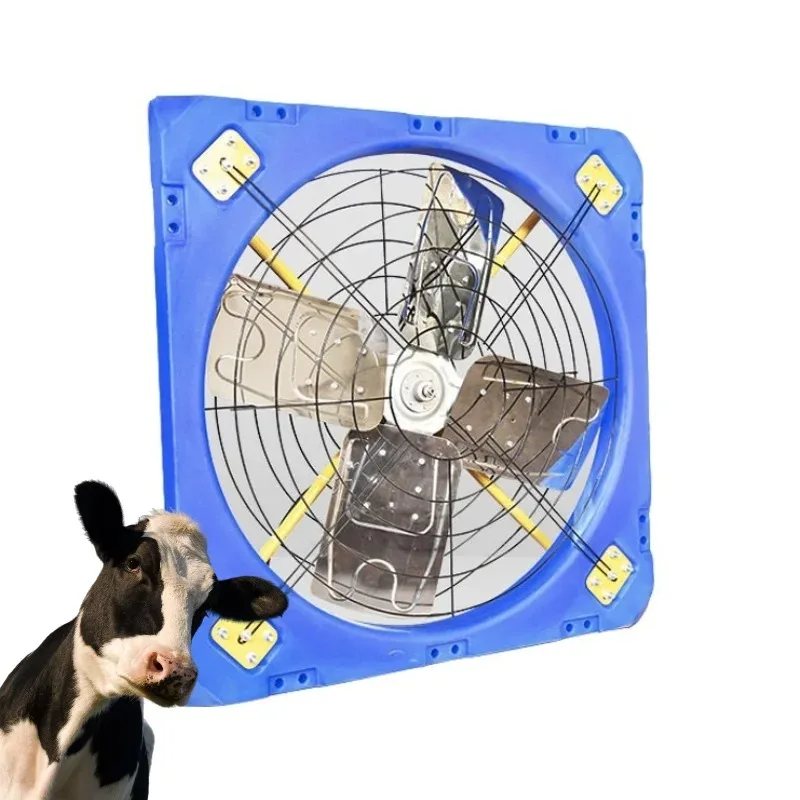 

Dairy Farm Cooling Fan With Stainless Steel Blades For Calf And Cattle In Ranch
