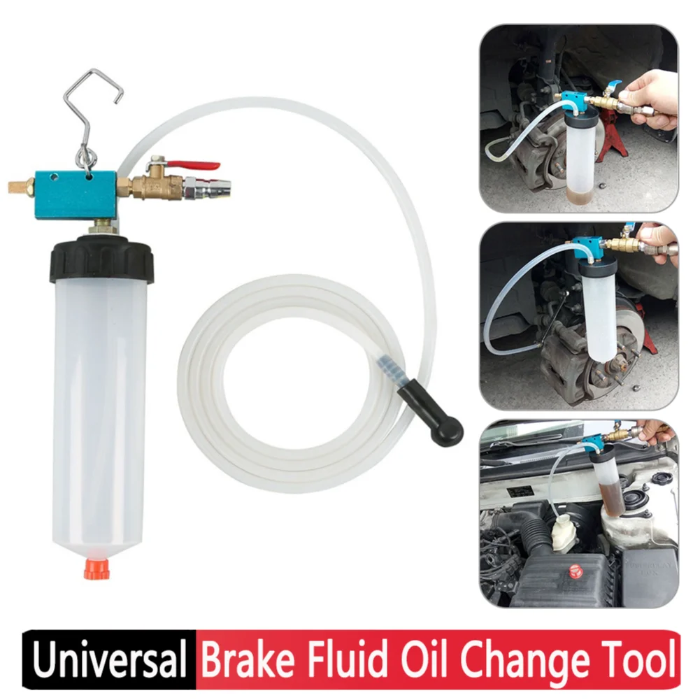 Car Brake Fluid Oil Change Tool Universal Automotive Hydraulic Clutch Pump Oil Bleeder Empty Exchange Drained Kit for Motorcycle