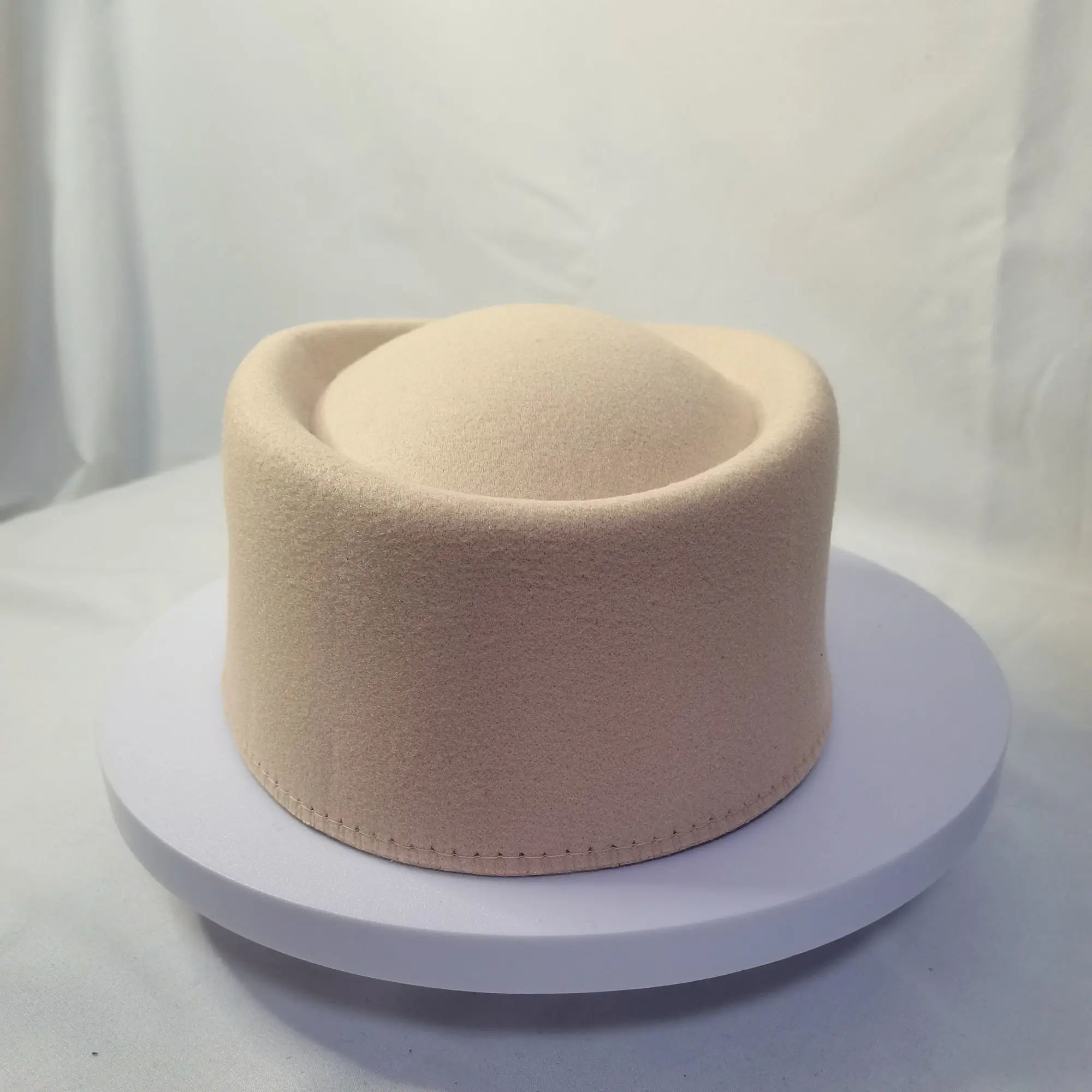 Hat Muslim Women Men Clothing Prayer Cap Islamic Taqiyah Kufi Tax Products Kippa Elliptical Wool Turkish 03524