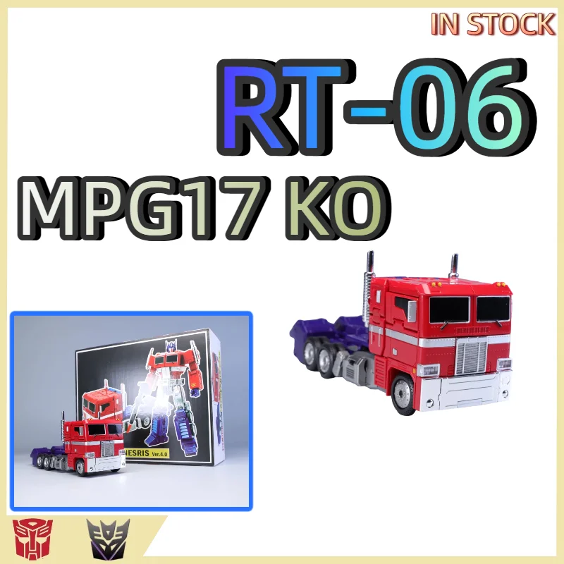 

【IN STOCK】 Transformed Toys RT06 Genesis OP MPG17KOImproved Version with Light & Sound Alloy Chimney Full Premium Painted Finish