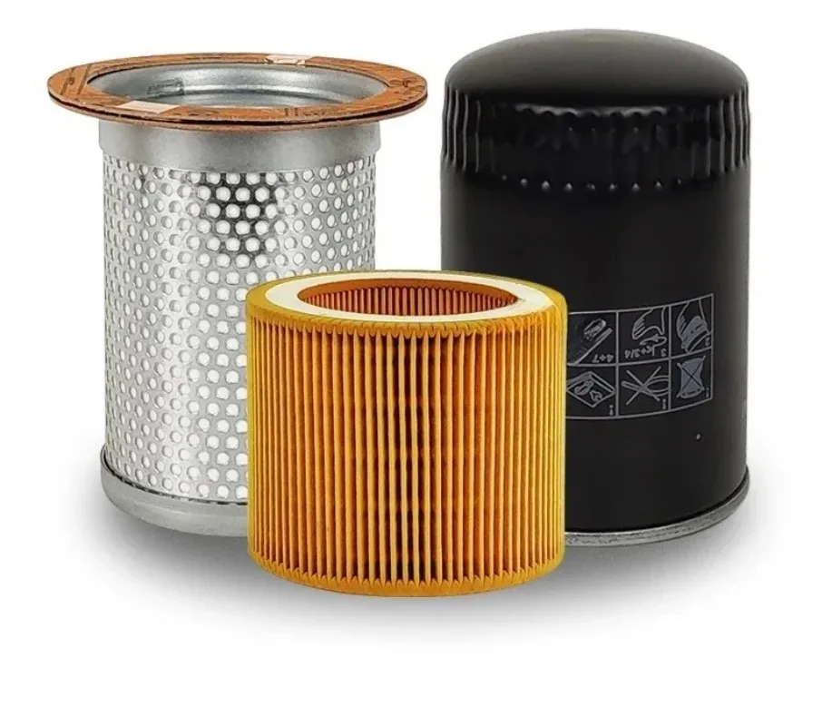 For Lingge Wind 4-5.5-7.5kW Air Compressor Accessories 1625190779/1625190765/1641001824 Filter Kit
