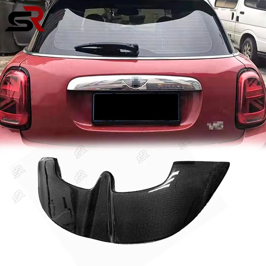 For Mini F55 F56 JCW Style higher quality Carbon Fiber Car Rear Trunk Spoiler Rear Wing Tail Wing Parts Upgrade Body kit