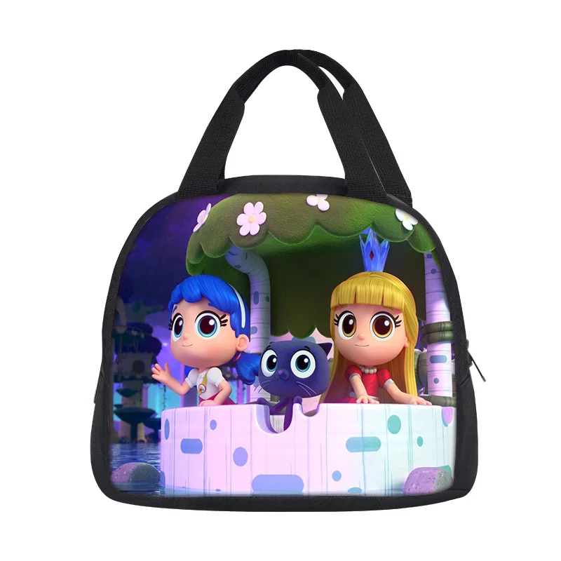 True and the Rainbow Kingdom lunch bag with large capacity cartoon print, suitable for both male and female students, new style