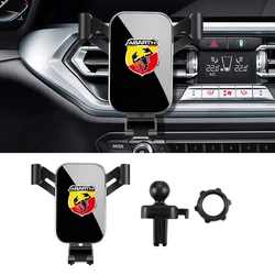 Universal Cellphone Holder Car Air Outlet Mount Clip for ABS Mount Phone Suppor For Fiat Abarth 595 Abarth 500 abarth 124 spider