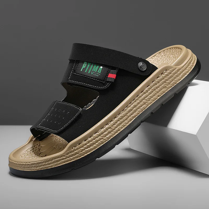 

Summer Shoes for Men Sandals Male Sneakers Designer Man Footwear Athletic Mens Tennis Trends 2026 Comfort Normal Leather Slipper