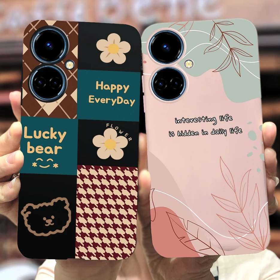 For Tecno Camon 19 Pro Case Stylish Art Painted Cover Soft Silicone Phone Cases For Tecno Camon 19 Neo Camon19 Pro Fundas Bumper