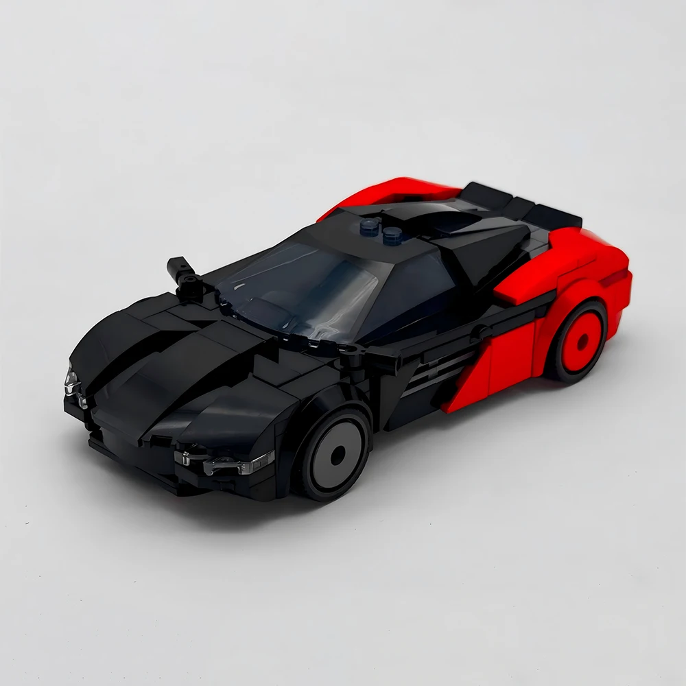 

MOC Speed ​​Series City Supercar 8-hole Scale Modular Model Building Blocks DIY Modular Assembly Children's Toy Boy Gift Set