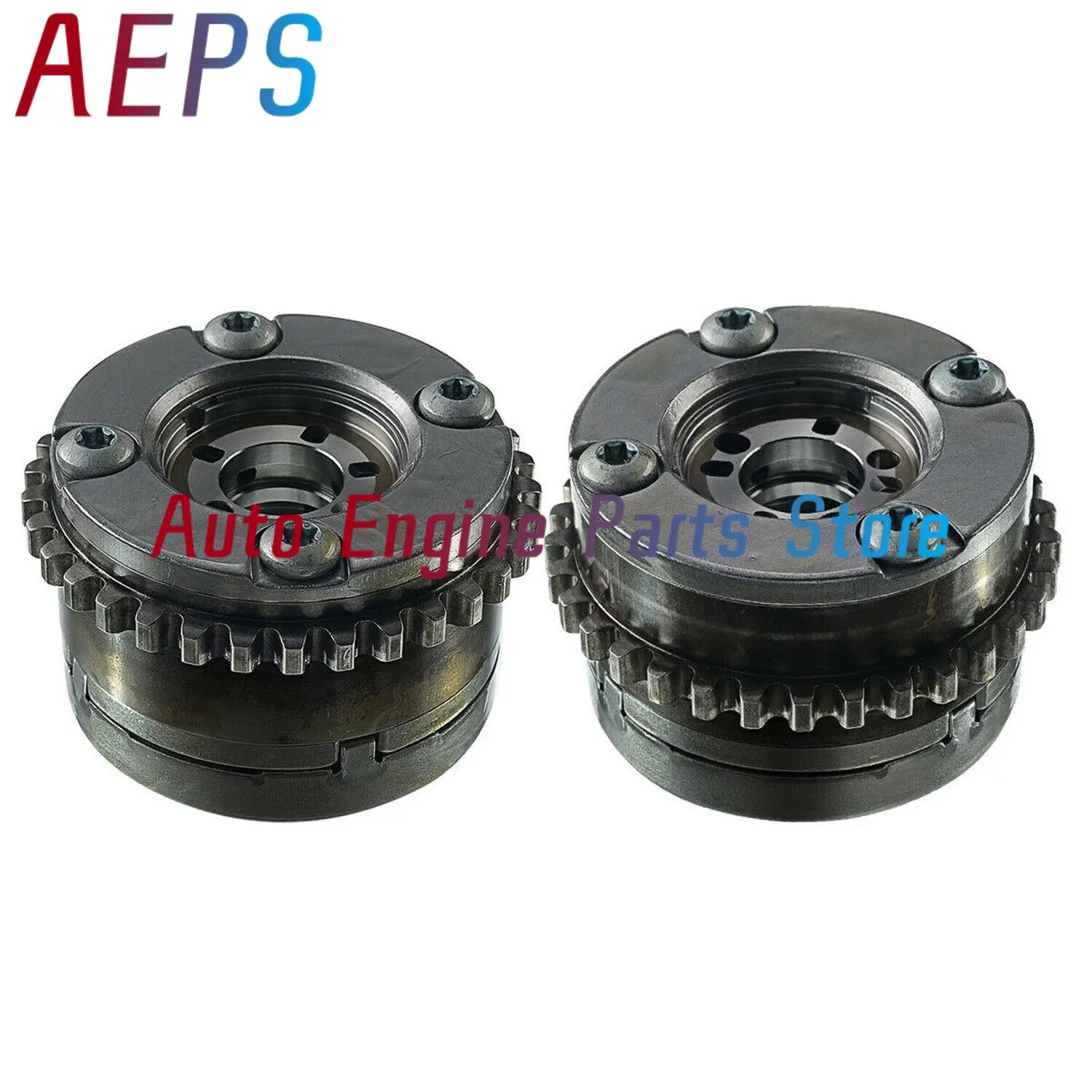 2Pcs Intake Left + Right Camshaft Adjuster Actuator For Mercedes-Benz C350 E350 GL450 GLK350 ML400 SLK350 2760503600 2760503700