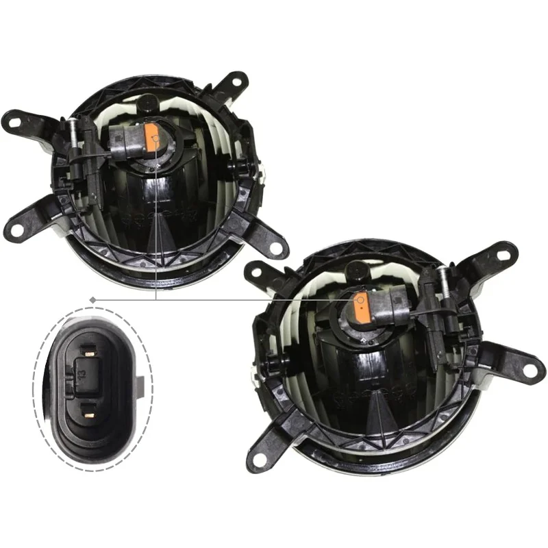 قطع غيار السيارات Avenue APA استبدال الضباب الخفيف Mustangg GT زوج سائق الجانب الأيسر والراكب الأيمن 9R3Z15200A 9R3Z15200B FO