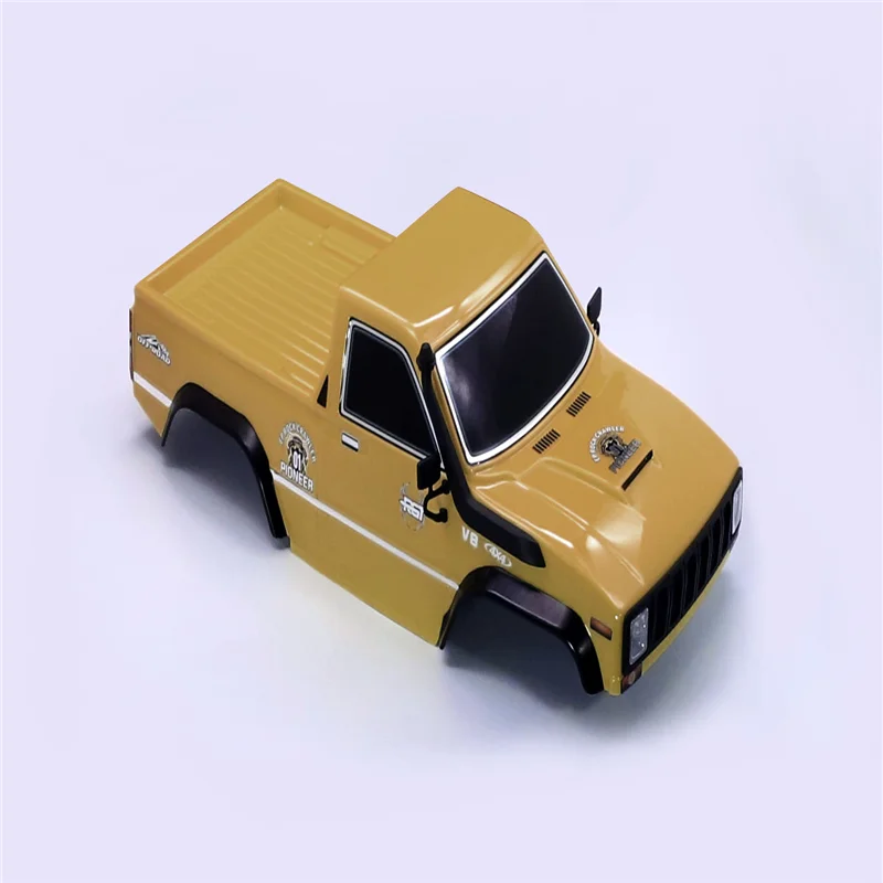 RGT 1/10  Bruiser Pickup Two Door Completed PC Printing Body Shell P86200  313mm Wheelbase For Tracked Axial RC Car EX86110