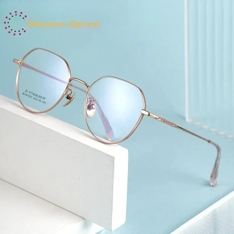 

Модные очки Ollymurs для молодых мужчин, линзы по рецепту, оптические очки в оправе для коррекции близорукости, прогрессивные стеклянные оправы для женщин