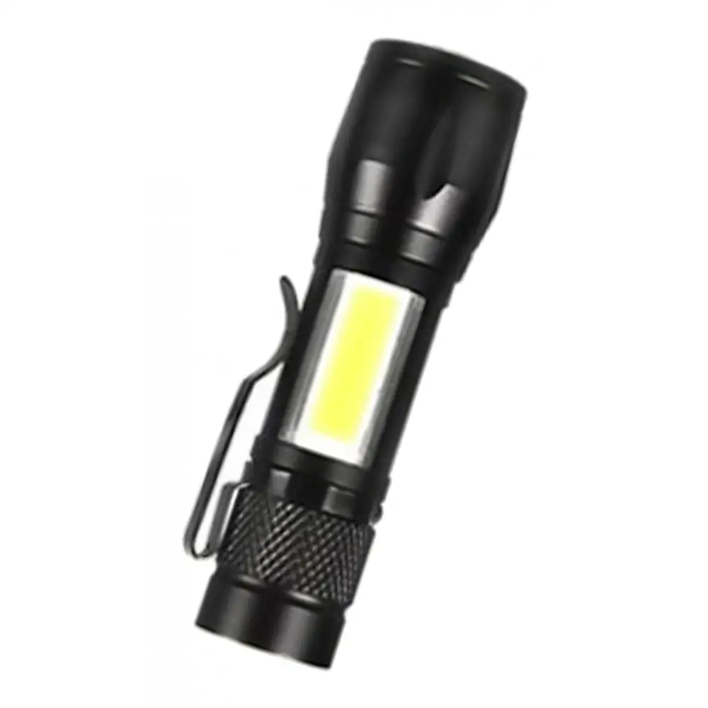Illuminazione per bicicletta ricaricabile USB torcia a led o torcia fissa lampada per bicicletta da campeggio impermeabile Troch batteria incorporata