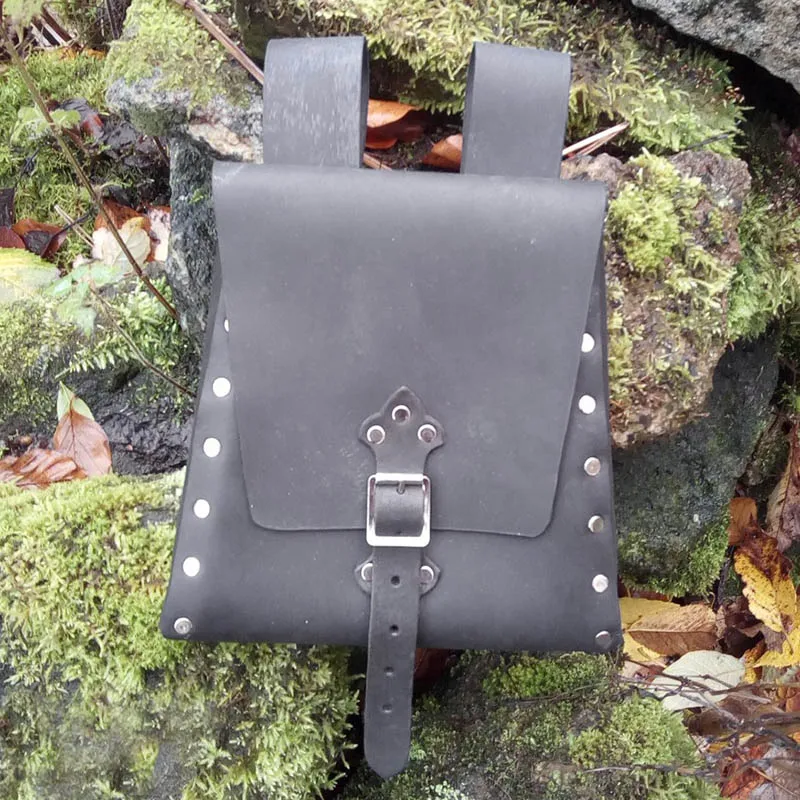 

Medieval Renaissance Knight Belt Pouch PU Leather Money Coin Bag Steampunk Wallet Viking Celtic Pirate Cosplay Costume Larp