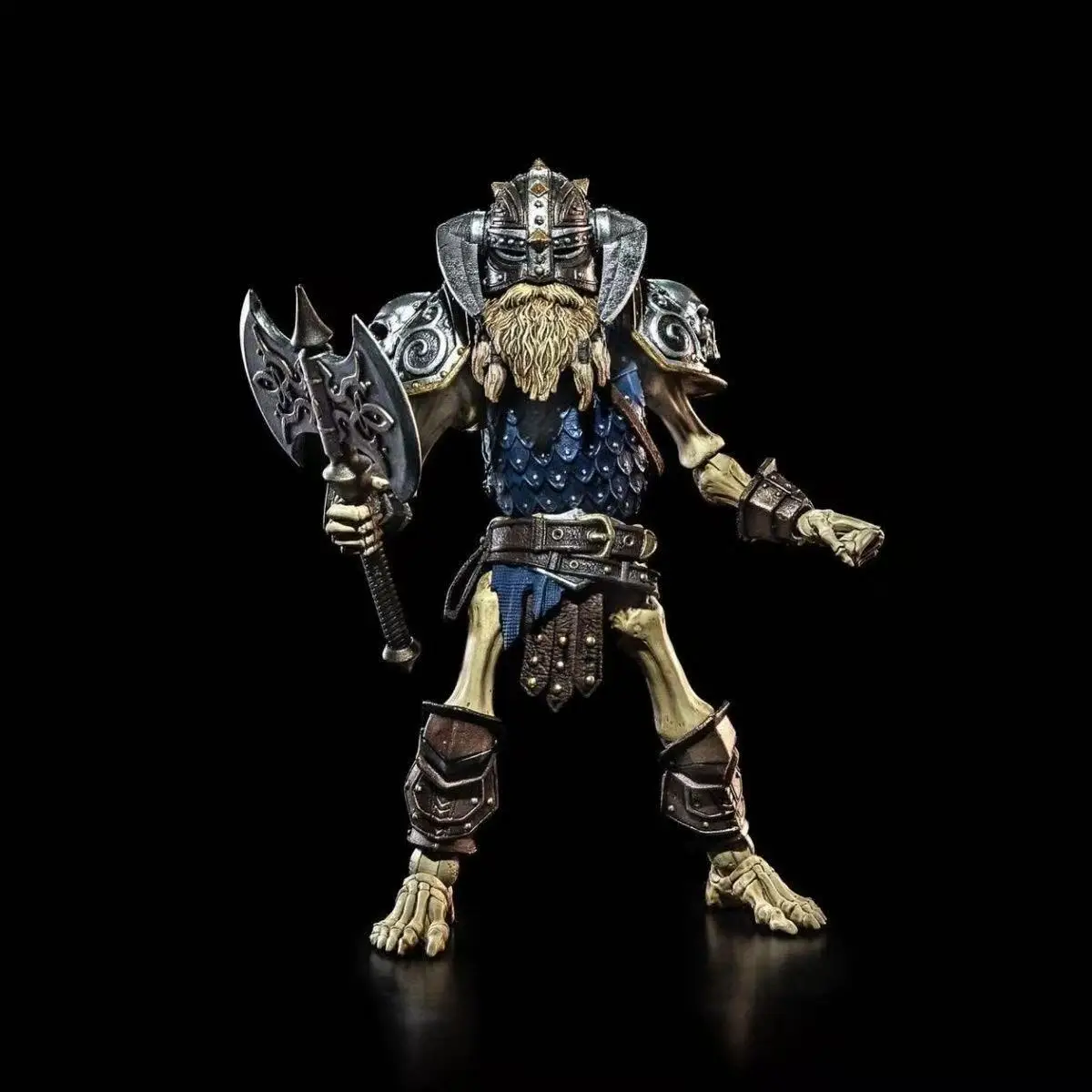 Four Horsemen All Stars 6 Scala Dwarf Raider Horned Skeleton