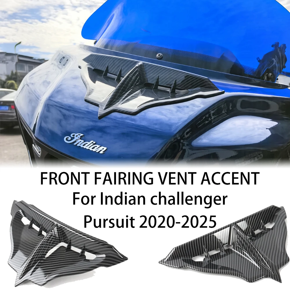 

Для Indian Challenger Pursuit Limited Dark Horse 112, внешний браслет 2020-2025, передний обтекатель, акцентная крышка, аксессуары ﻿