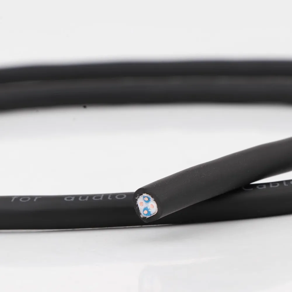 Preffair X401 OFC медный 4-жильный сигнальный кабель Аудио объемный HIFI соединительный провод DIY XLR/RCA кабель