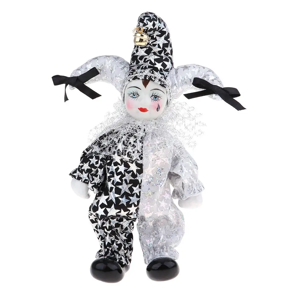 Muñeca Triangel italiana de 20cm, ficha de amor, muñeca payaso divertida, regalo para niños