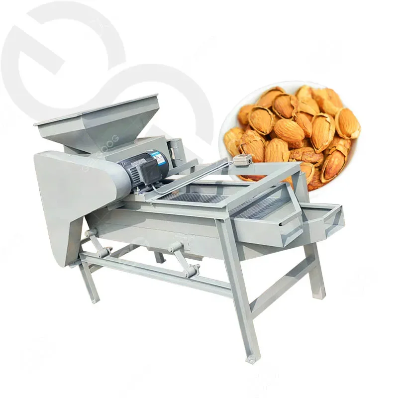 Single Grade Small Almond Shell Breaking Machine Hazelnut Hulling Machines Shellers