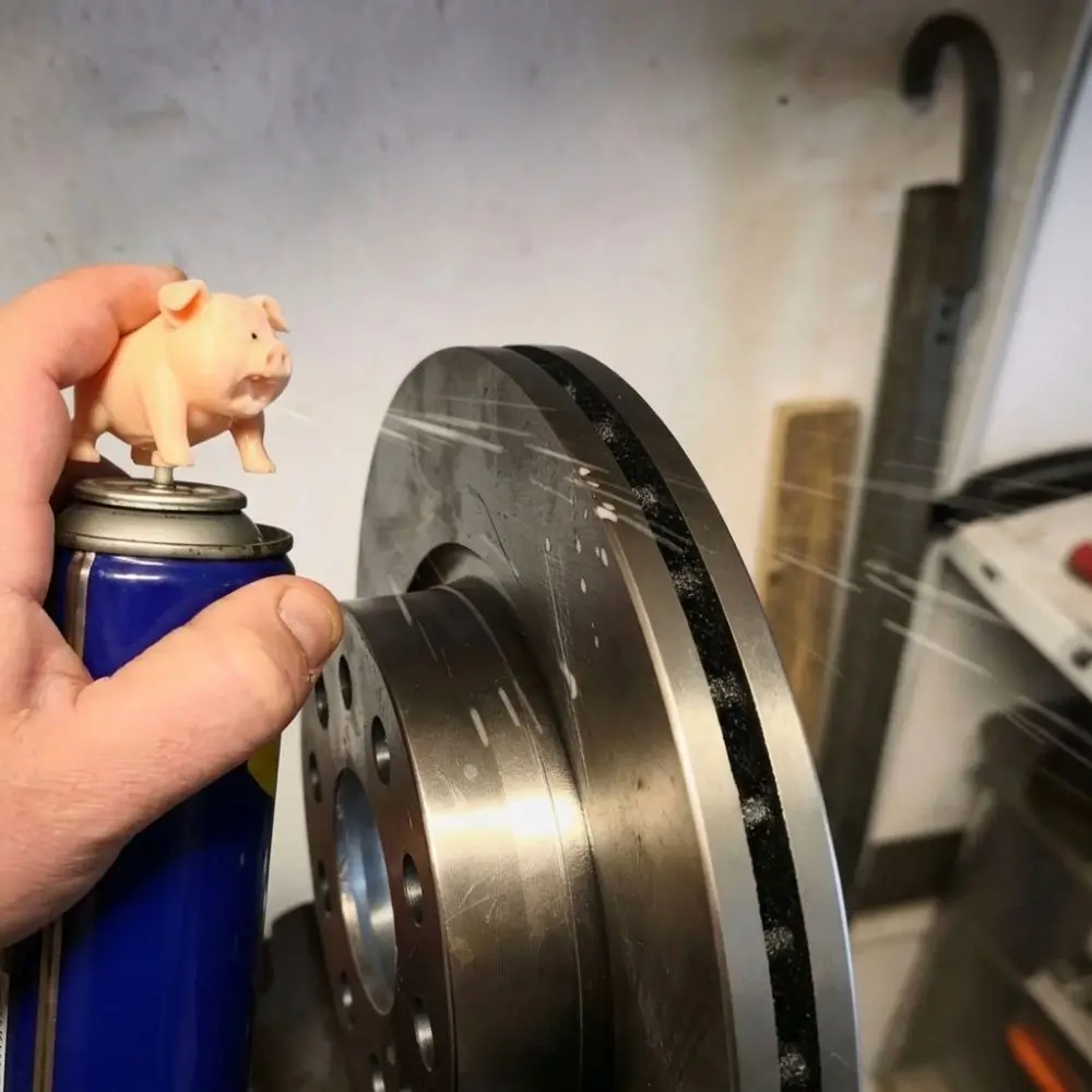 3D Printed Pig Spray Can Nozzle Cartoon Prank Cute Pig Spray Head Funny Universal Interface Tool Can Pig Nozzle